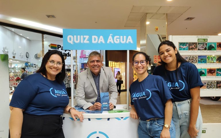 Dia do Meio Ambiente: Casal promove conscientização em shopping da capital
