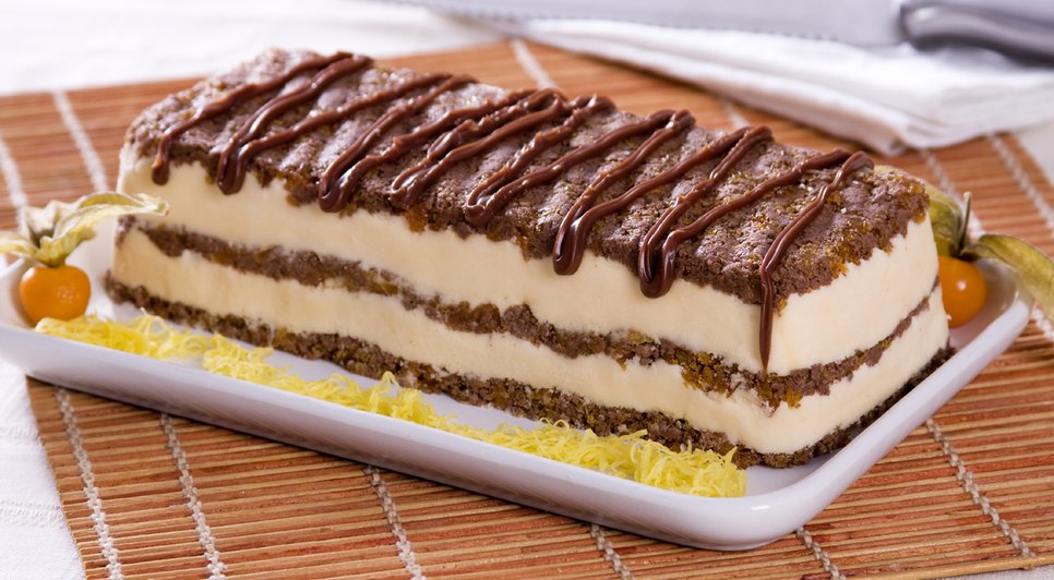 torta gelado crocante