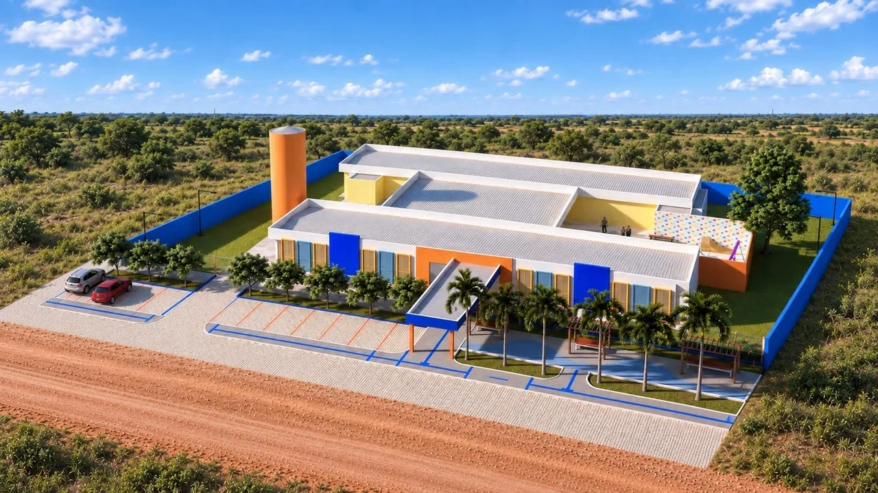 Creche rural de Palmeira tem licitação estimada em R$ 3,56 milhões; edital fixa disputa em 19 de novembro