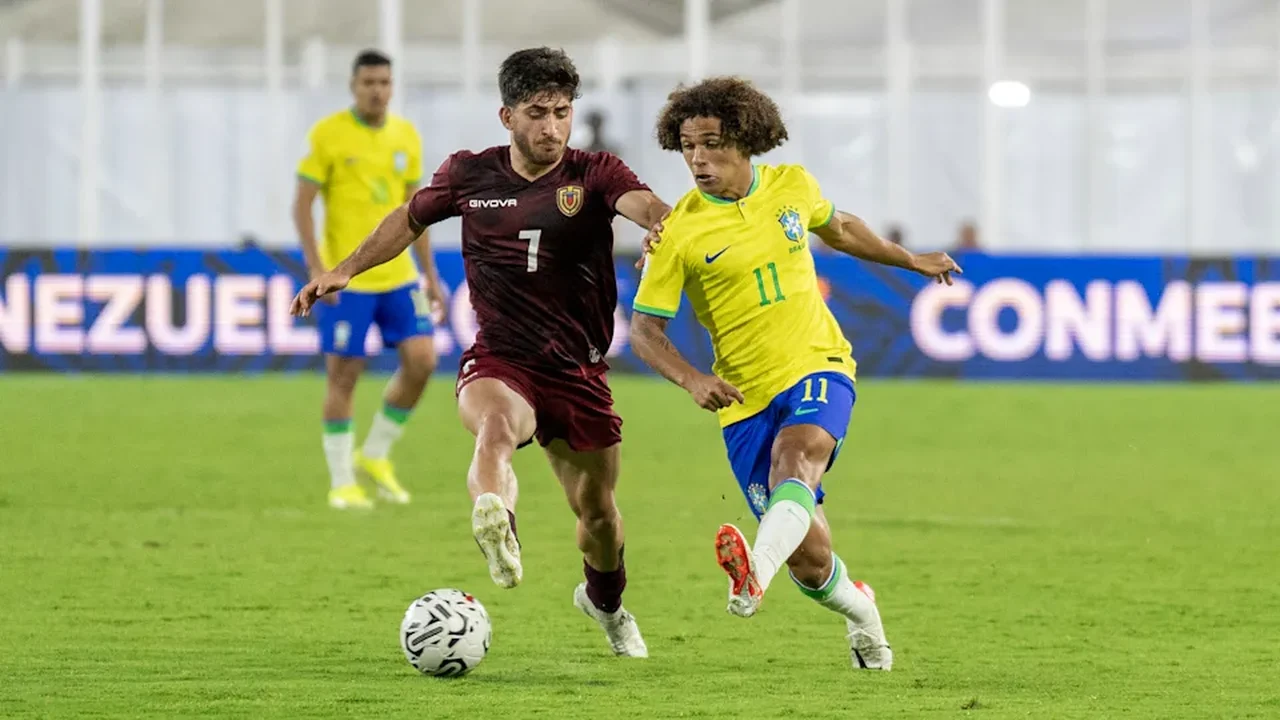 Futebol masculino derrota Venezuela e se aproxima da vaga para os Jogos Olímpicos de Paris