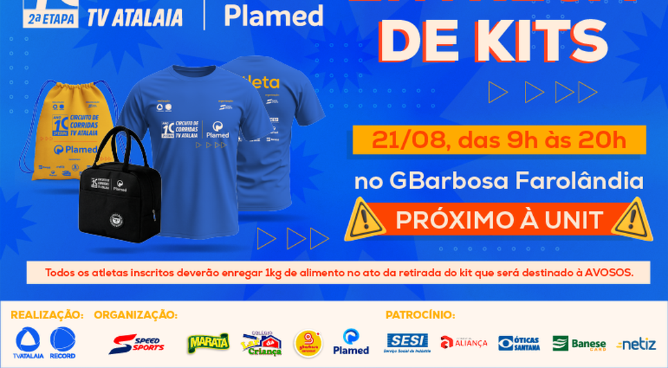 capa de matéria - entrega de kits (1200x647px) / Foto: Reprodução/TV Atalaia