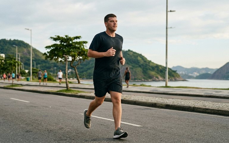 'Desenferrujando o shape': como Ferrugem perdeu 45 kg com corridas diárias e 'medo de morrer na semana que vem'