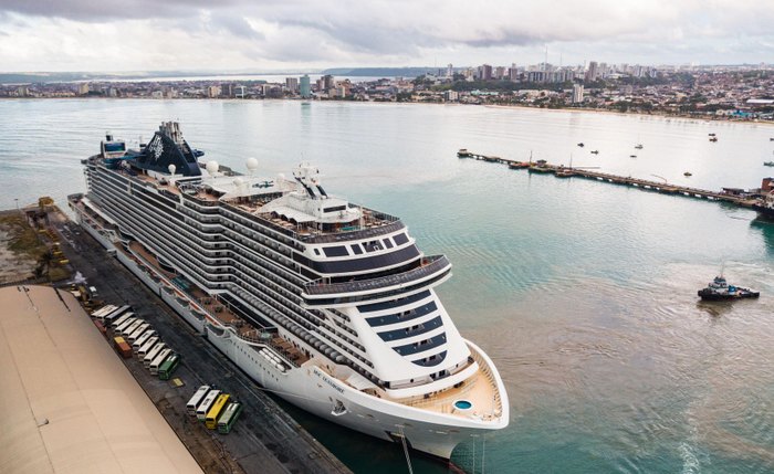 MSC Seashore atraca em Maceió nesta terça-feira pela manhã