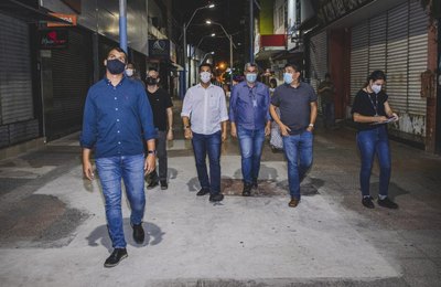 Sima vistoria pontos para intervenções de iluminação no Centro de Maceió