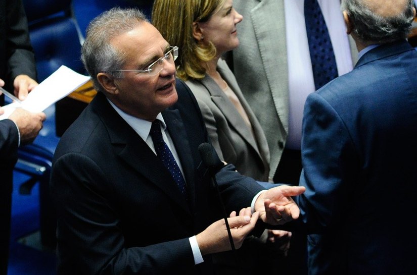 Renan pede que presidente do Senado receba centrais sindicais