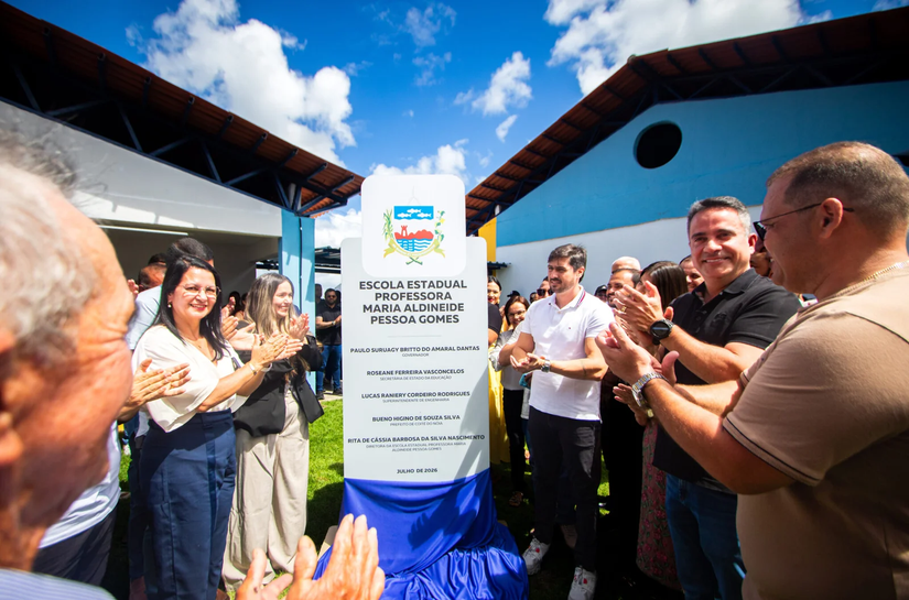 Governo de Alagoas entrega 33ª Escola do Coração em Coité do Nóia
