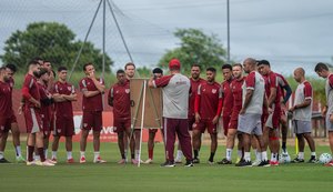 CRB finaliza preparação para enfrentar o Fortaleza pela Copa do Brasil / Foto: ASCOM CRB