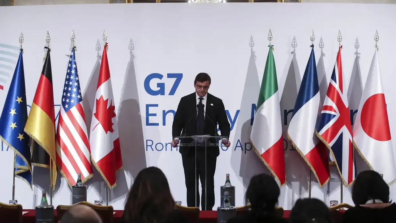 G7 mostra estar muito preocupados com retórica e ações nucleares irresponsáveis da Rússia;