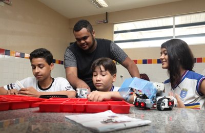 Alunos da rede municipal de Marechal vão participar da Olimpíada Brasileira de Robótica