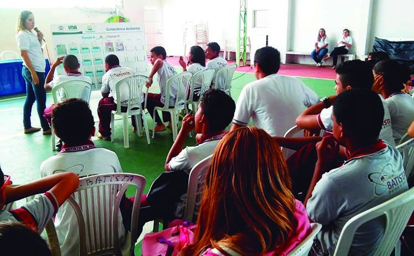 Equipe do IMA realiza atividades de educação ambiental em São José da Laje