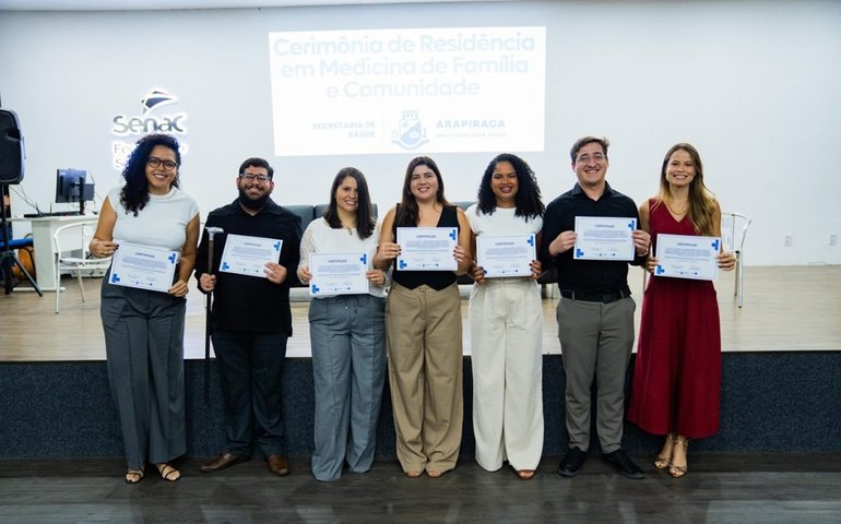 Arapiraca forma sexta turma de residentes em Medicina da Família e Comunidade