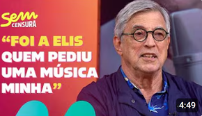 Sem Censura | Ivan Lins conta histórias sobre parceria com a cantora Elis Regina