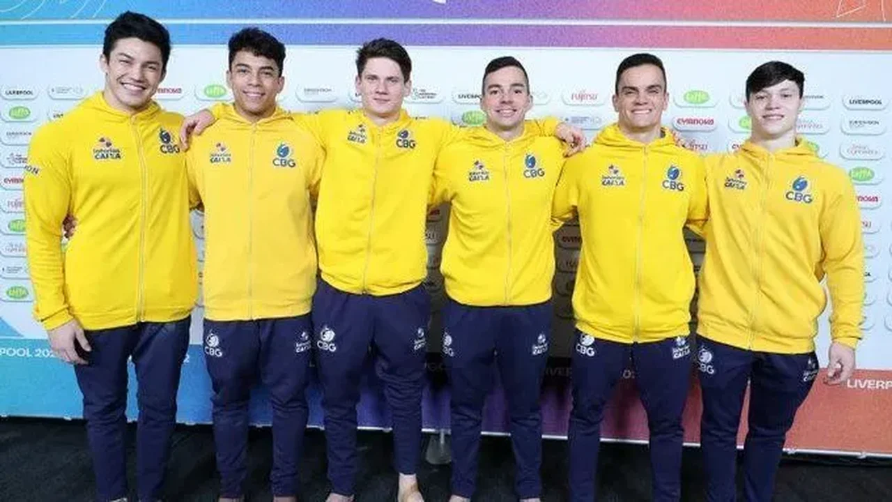 Por uma posição, seleção masculina de ginástica perde vaga para Olimpíadas