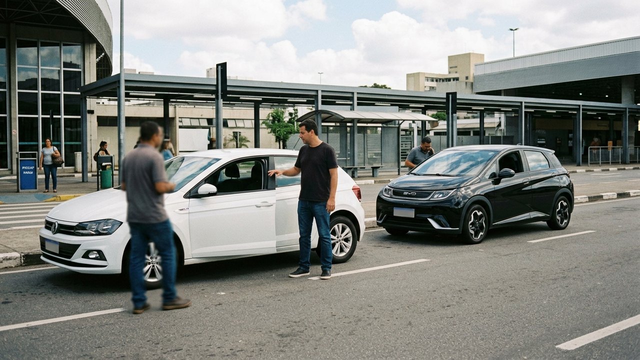 Do Polo ao Dolphin BYD: veja quais carros podem ser financiados pelo crédito para motoristas de aplicativo e taxistas