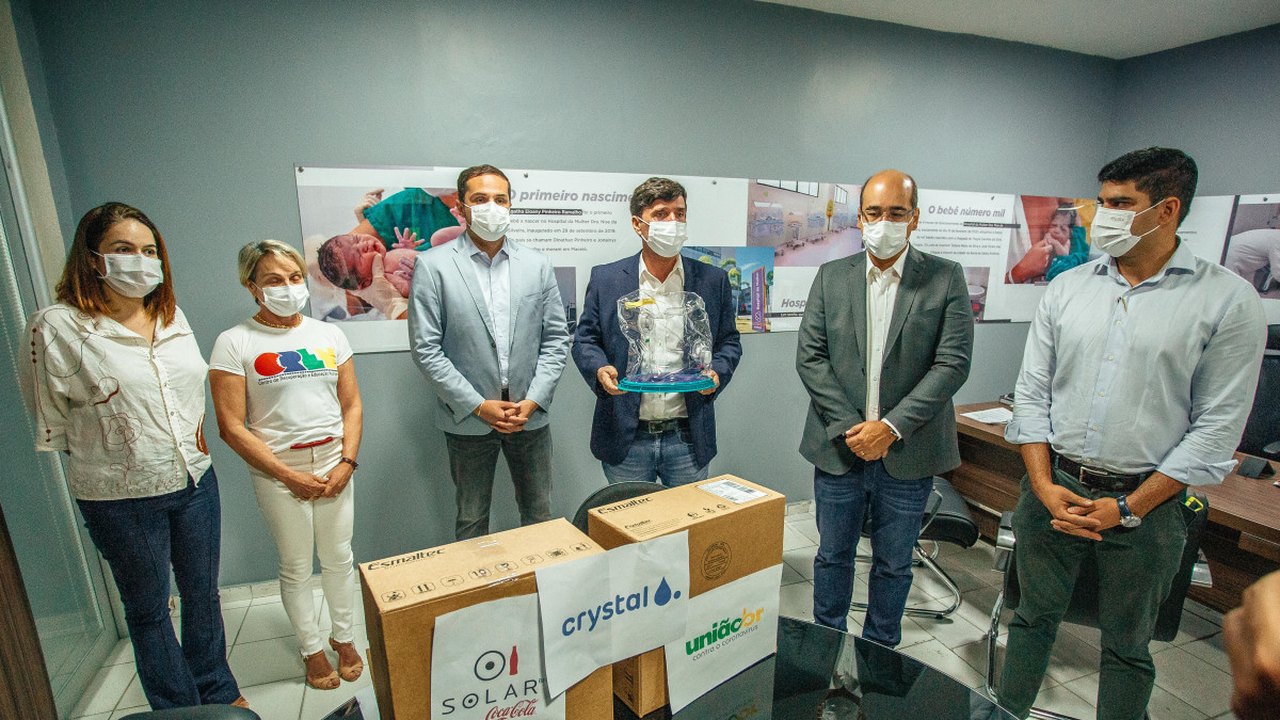 Sedetur recebe doação de material para ajudar no combate à Covid-19 em Alagoas