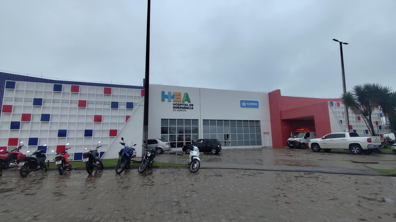 Atendimentos por acidentes com motos crescem no Hospital de Emergência do Agreste