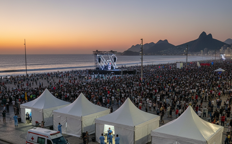 Réveillon 2026 em Copacabana: saiba onde encontrar postos médicos e atendimentos de emergência