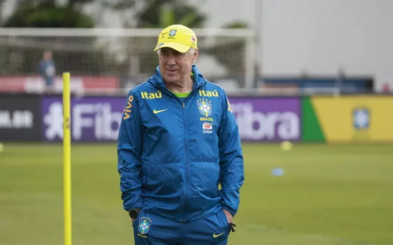 Brasil recebe Paraguai em 1º jogo de Ancelotti no país