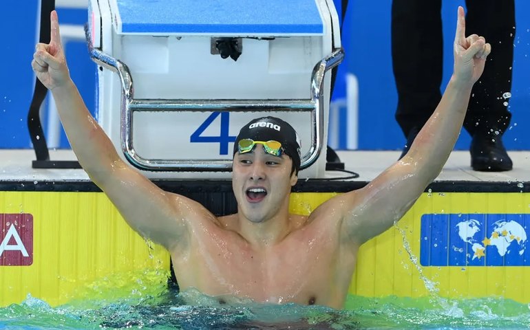 Japonês Daiya Seto é o primeiro hexacampeão mundial de uma mesma prova na natação