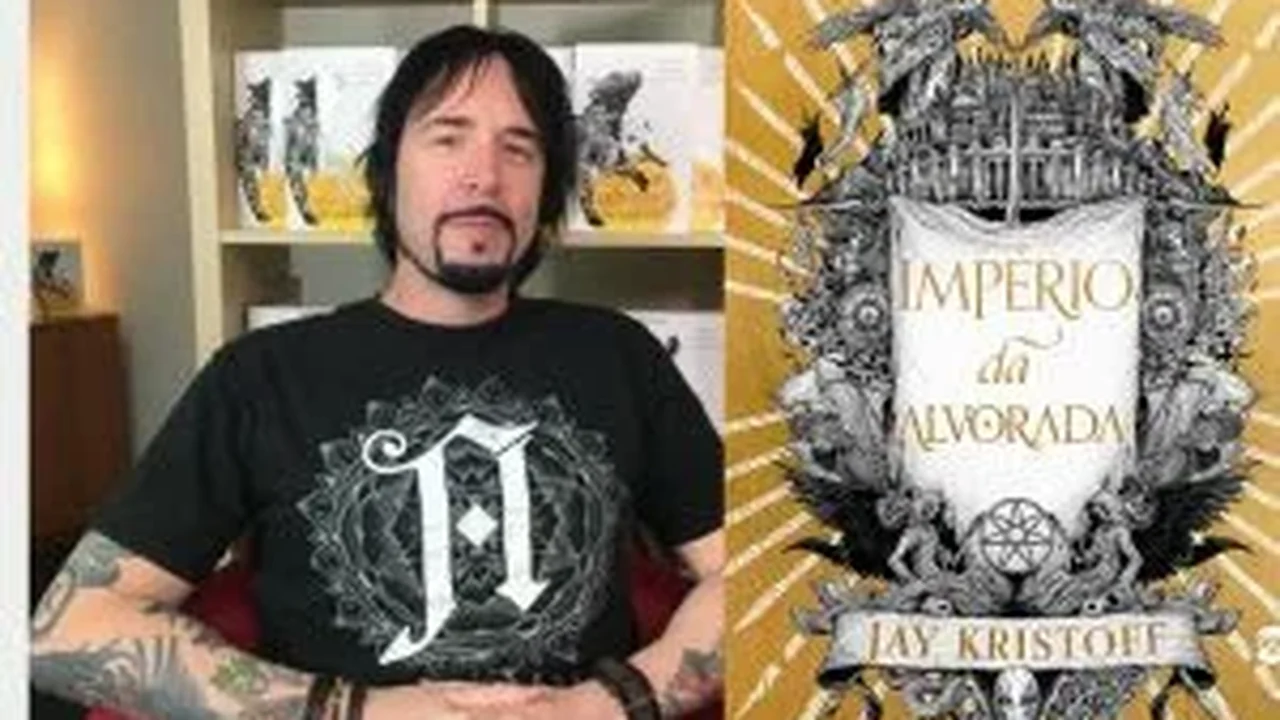 Jay Kristoff participa da 28ª Bienal Internacional do Livro de SP para celebrar o desfecho da trilogia 'Império do Vampiro'