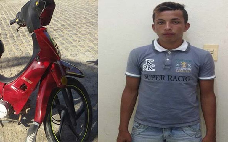 Feira Grande: PC prende homem com moto roubada