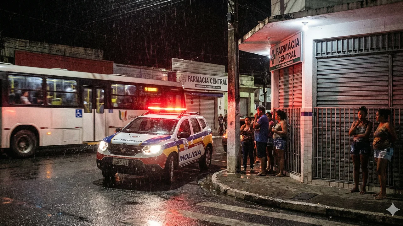Homem é flagrado armado com faca no Centro de Arapiraca e diz à polícia que briga começou porque “roubaram sua mulher”