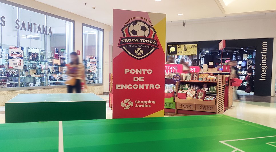 Espaço exclusivo para troca de figurinhas da Copa do Mundo Feminina está em Aracaju / Foto: Foto:  Arquivo/Shopping Jardins