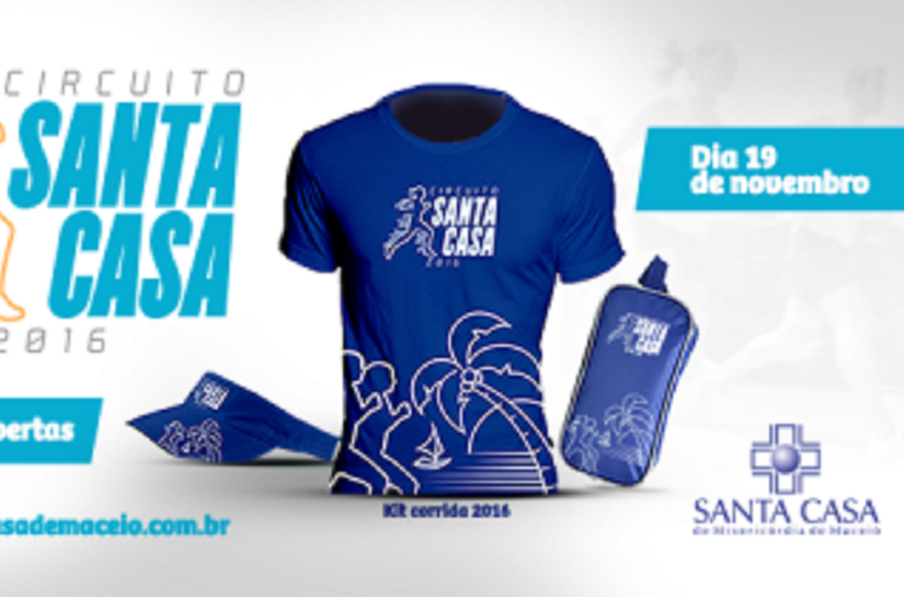 Abertas inscrições para a 2ª edição do Circuito Santa Casa de corrida de rua