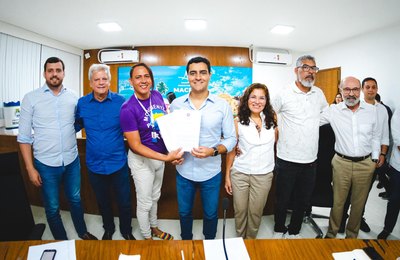 Prefeito JHC e Conselho Nacional de Direitos Humanos discutem ações de cidadania em Maceió