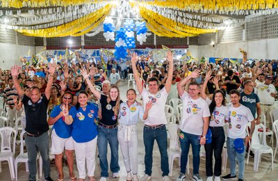 Rui Palmeira recebe apoio à candidatura a deputado federal em grande encontro com moradores de Fernão Velho, ABC, Rio Novo e Goiabeira