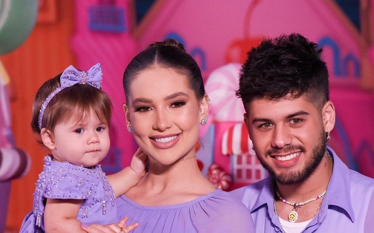 Em festa da primogênita, Virgínia Fonseca anuncia nome do segundo bebê