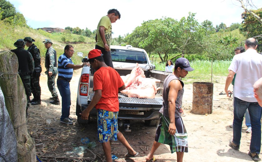 IMA interdita abatedouro clandestino em Maceió