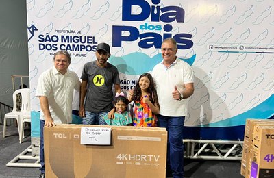 Festival de Prêmios do Dia dos Pais promovido por São Miguel dos Campos reuniu milhares de pessoas