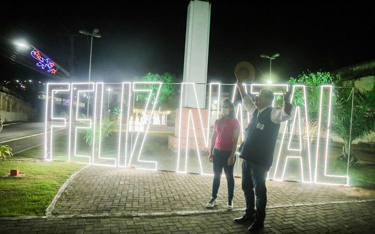 Rio Largo Luz 2021: Chegada do Papai Noel nesta quarta-feira inicia festejos na cidade