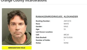 Alexandre Ramagem preso pelo ICE. Fonte: Internet