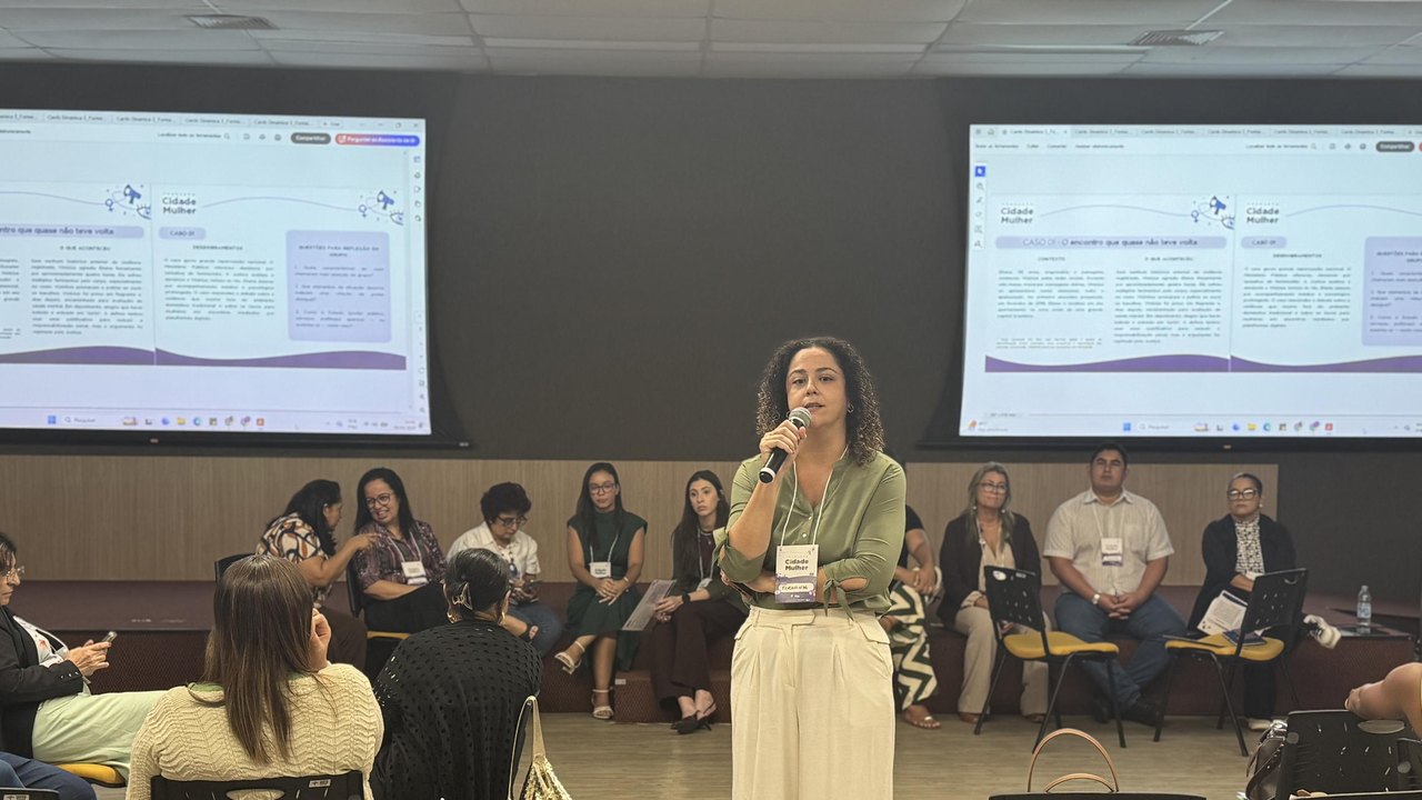 Semu participa de curso de formação do Cidade Mulher em parceria com a ONU-Habitat