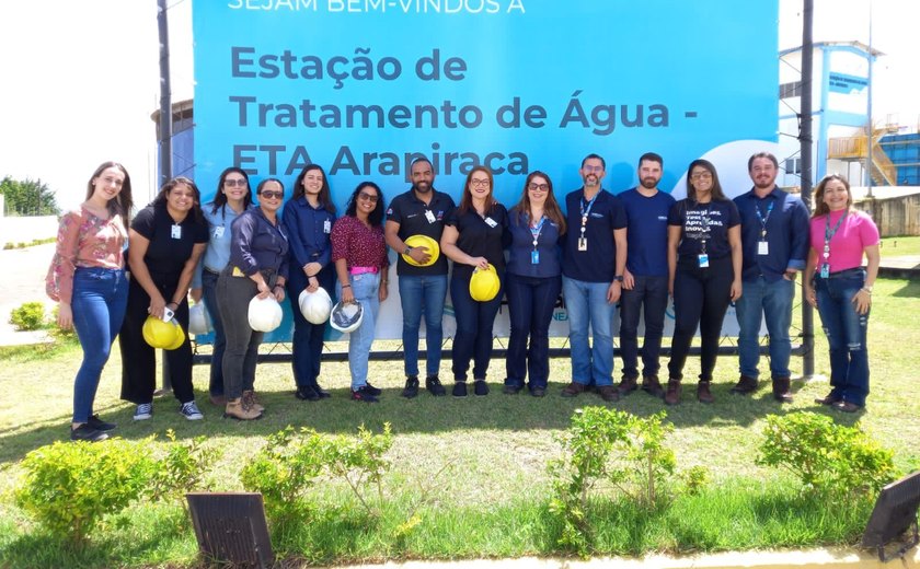 Agreste Saneamento mostra boas práticas operacionais durante visita institucional da Arsal