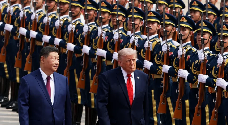 Presidentes da china e EUA. Fonte: Internet