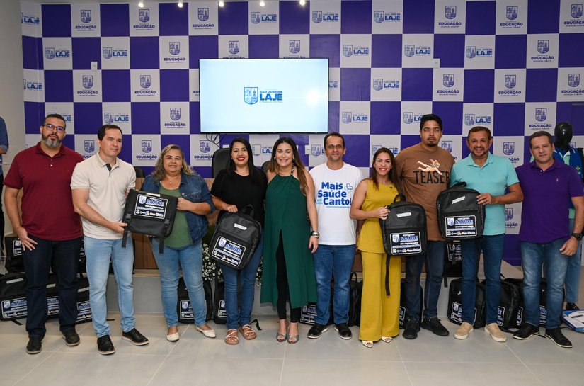 São José da Laje entrega Kit de trabalho para Agentes de Saúde e de combate às Endemias
