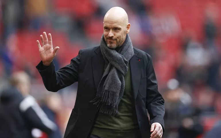 Manchester United anuncia Erik Ten Hag como treinador para a próxima temporada