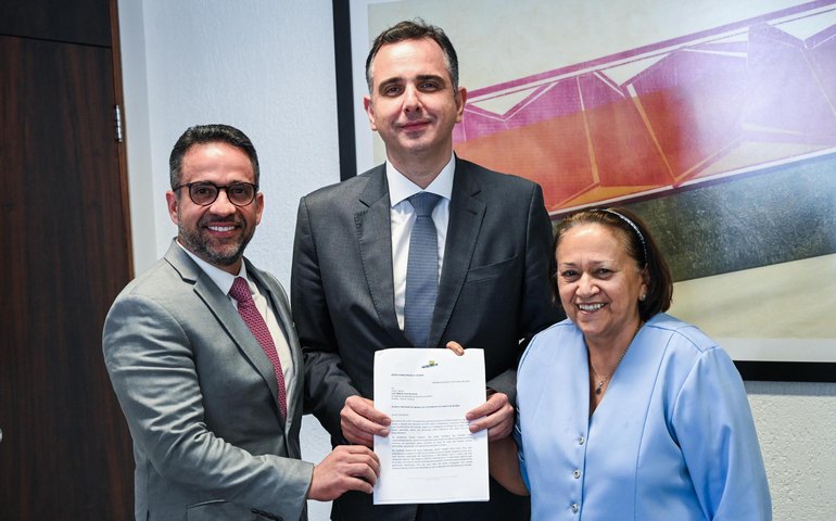 Paulo Dantas discute com Pacheco projetos para reduzir dívidas dos estados