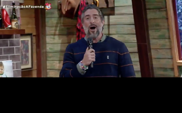 ‘A Fazenda’: Marcos Mion revelou resultado da eliminação em ‘live’ antes da TV