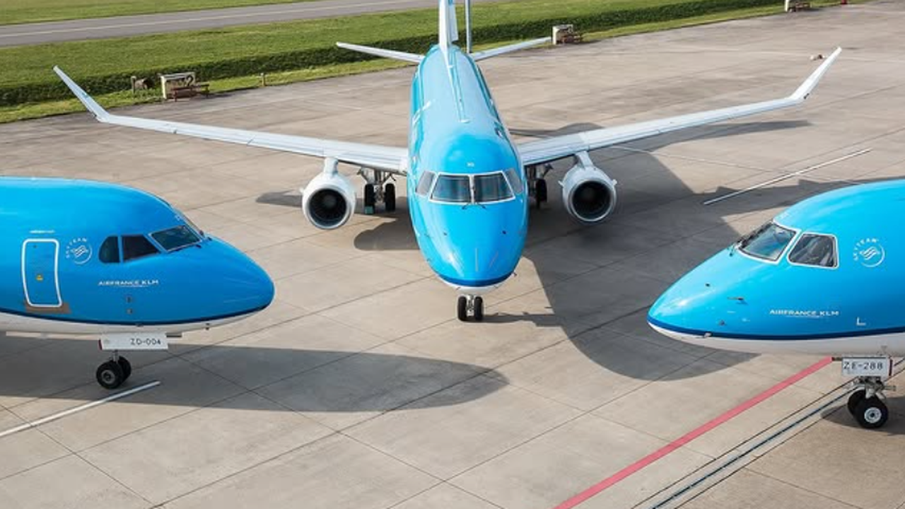 Avião da KLM derrapa na pista após pouso de emergência na Noruega