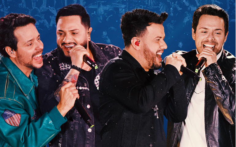 Mateus e Cristiano emplacam hit ao lado de Diego e Victor Hugo