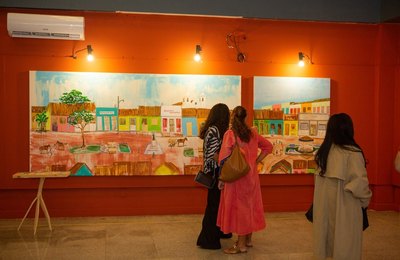 Exposição ‘Entre o Mar e o Sertão, tem o Mangue’ pode ser visitada até 30 de agosto no Teatro Deodoro