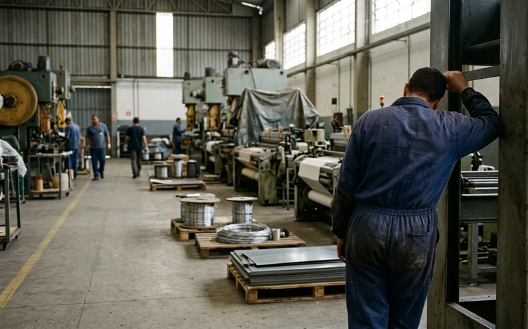 Fiesp aponta juros altos e tarifas dos EUA como causas do recuo da indústria de transformação em 2025