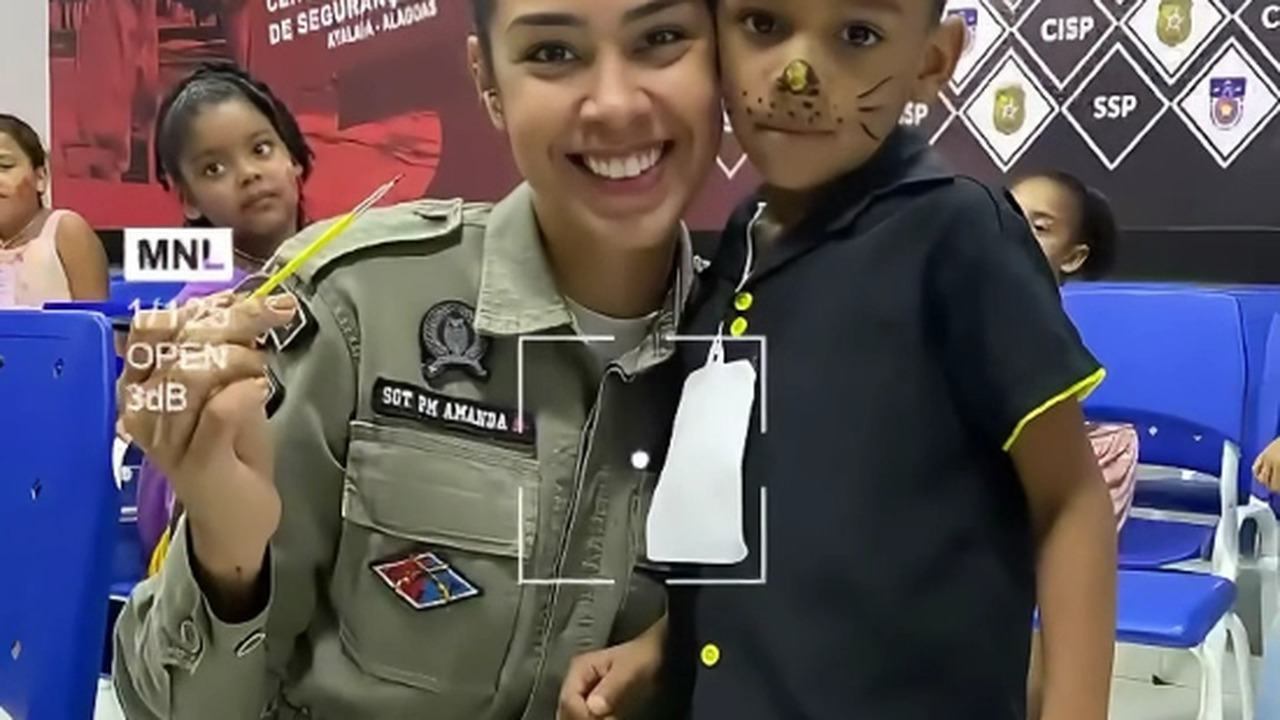 Dia das Crianças: 3ª Companhia da Polícia Militar realiza evento para 50 alunos em Atalaia