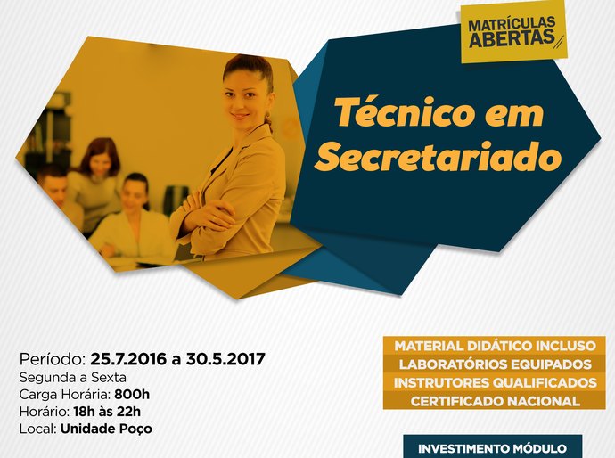 Técnico em Secretariado: Campo de atuação eleva