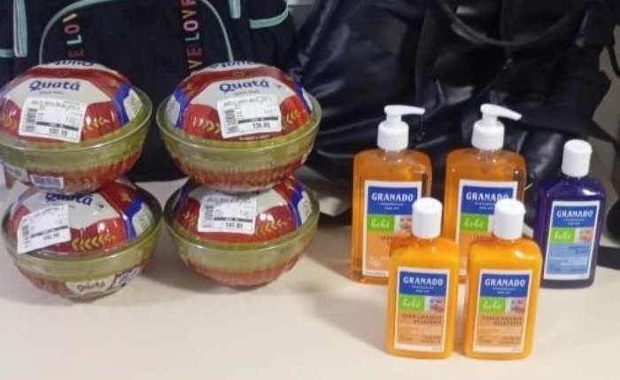 Casal é preso após tentar furtar queijos e sabonetes de supermercado da Ponta Verde