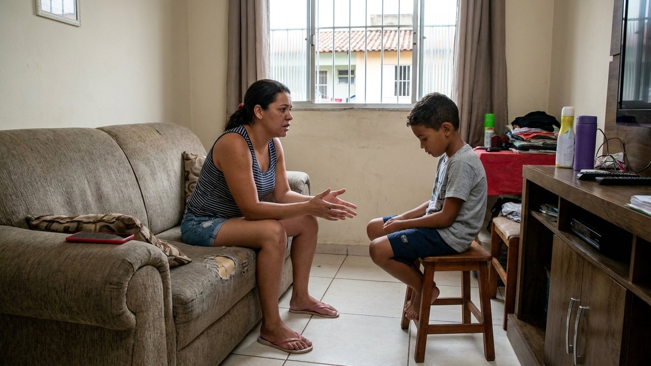 É normal dar castigo ou palmada no filho? Veja qual é a opinião dos brasileiros